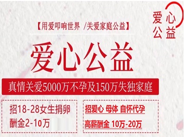 梁河捐卵助孕生子 爱心志愿者招募